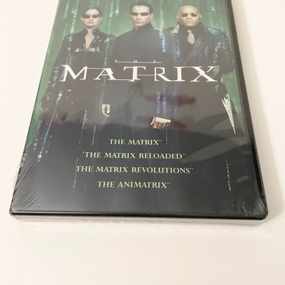 The Matrix 1 2 and 3 Plus The Animatrix 4 Film Collection DVD Movie - Picture 3 of 12